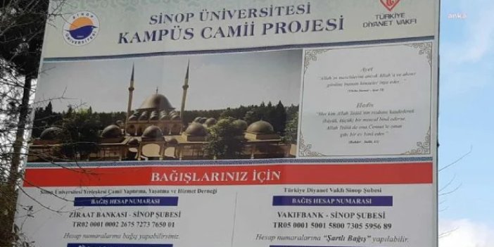 Sinop Üniversitesi Rektörlüğü’nün üniversite personelini bağış yapmaya zorladığı iddia edildi