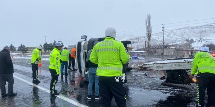 Nevşehir'de feci kaza: 1 ölü, 13 yaralı