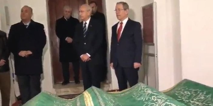 Kılıçdaroğlu Konya’da ailesinin soyunun dayandığı Seyyid Mahmud Hayrani’nin türbesini ziyaret etti