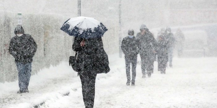 Meteoroloji'den 20 il için kar yağışı uyarısı: Tedbirinizi alın