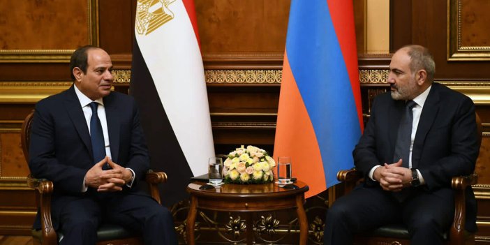 Mısır Cumhurbaşkanı Sisi Ermenistan'ı ziyaret etti