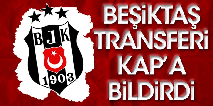 Beşiktaş Hadziahmetovic'i duyurdu