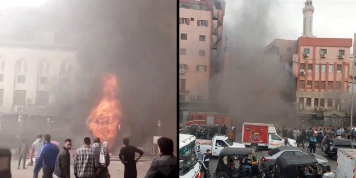Mısır’da hastane yangını 3 ölü, 32 yaralı