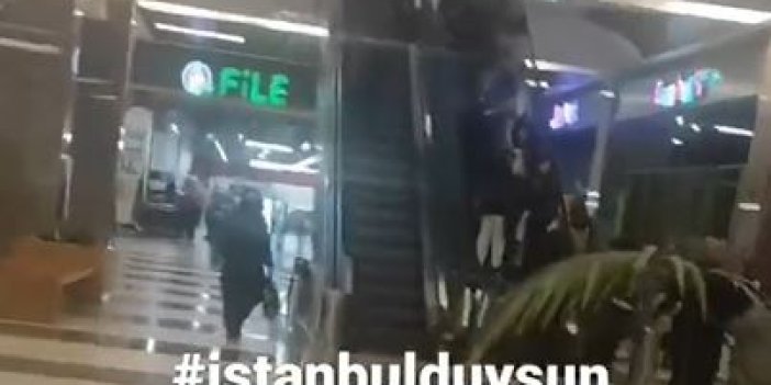 İstanbul'daki AVM'de acil durum çağrısı. 'Binayı boşaltın'
