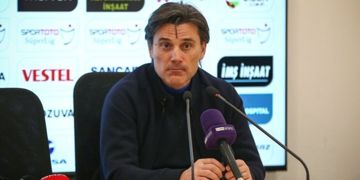 Vincenzo Montella: Takımımla gurur duyuyorum