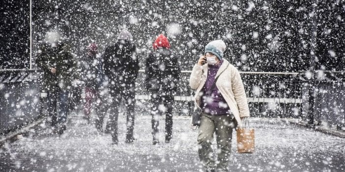 Meteoroloji'den 10 il için kuvvetli kar yağışı uyarısı