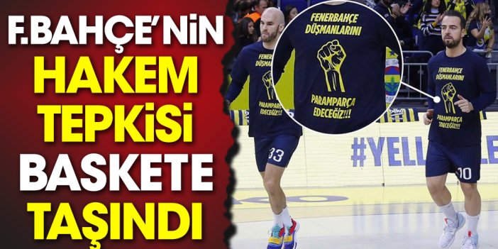 Fenerbahçe basketbol üzerinden mesaj verdi: Fenerbahçe düşmanlarını paramparça edeceğiz