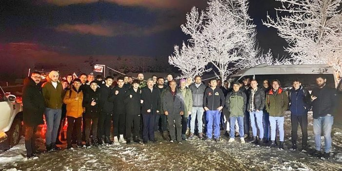 Kütahya'da dağda mahsur kalan 60 öğrenci kurtarıldı