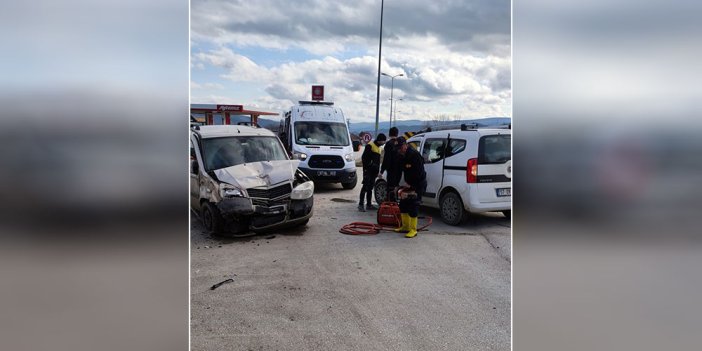 Sinop'ta trafik kazası: 10 yaralı