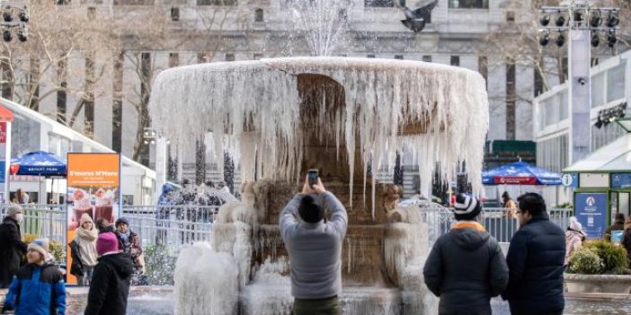 ABD'de 'tehlikeli derecede dondurucu soğuklar' hakim