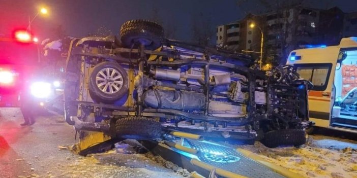 Malatya’da korkunç kaza: 2 yaralı