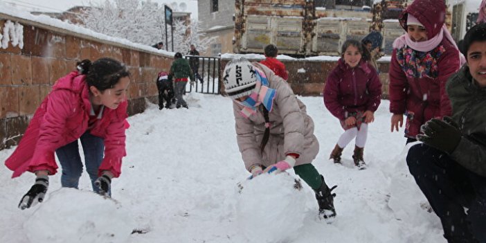 Bitlis'te okullar tatil edildi