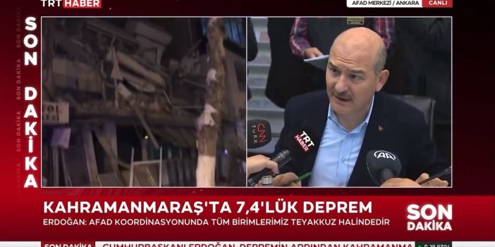 İçişleri Bakanı depremin ardından açıklama yaptı: Uluslararası yardım istedi