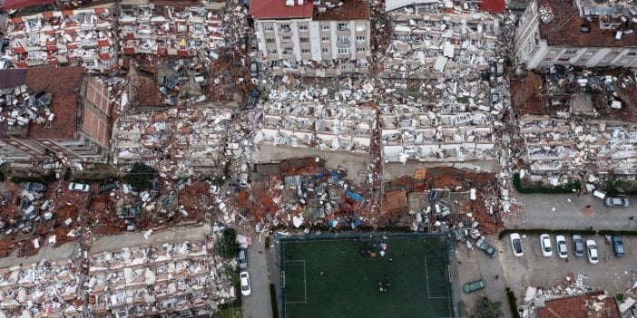 Hatay'dan depremin en korkunç fotoğrafI geldi