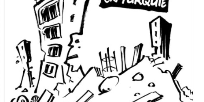 Fransız Charlie Hebdo'nun deprem karikatürü tepki çekti