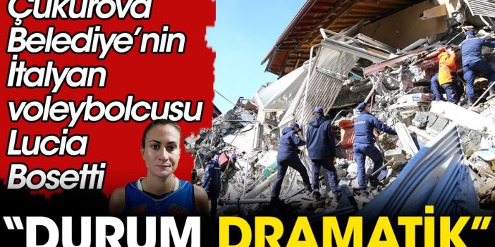 İtalyan Voleybolcu depremde korku dolu anlarını anlattı: Türkiye'de durum dramatik