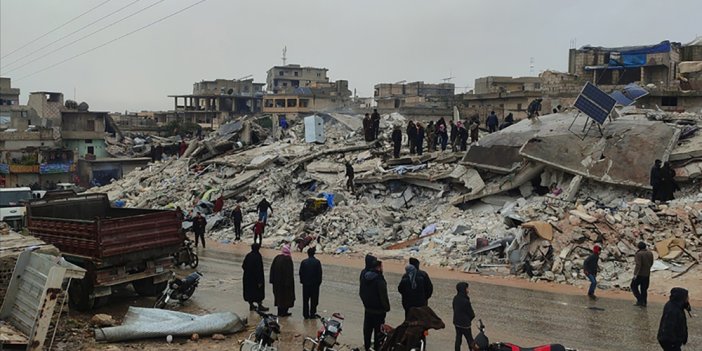 Suriye'nin depremden etkilenen kuzey bölgelerinde yas ilan edildi