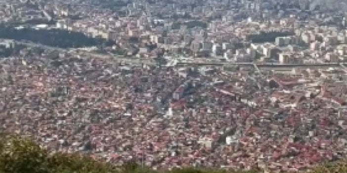 Hatay’daki dehşetin görüntüsü Antakya Kalesi’nden çekildi