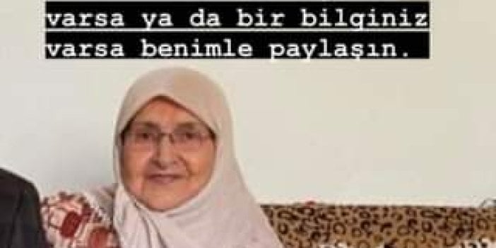 Antakya'da 88 yaşındaki Fatma teyzeden haber alınamıyor