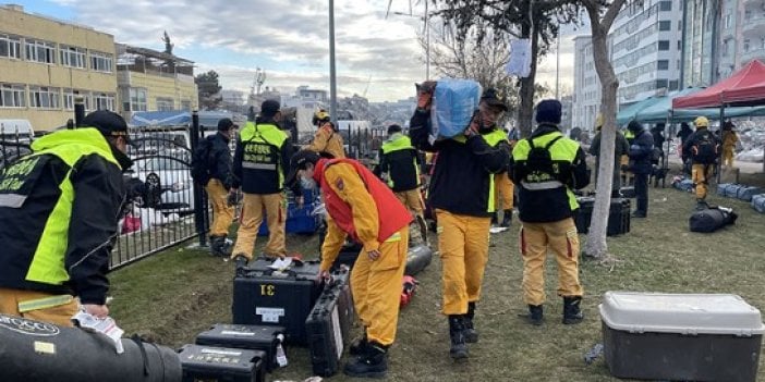 155 kişilik Tayvan'lı ekip Adıyaman'da