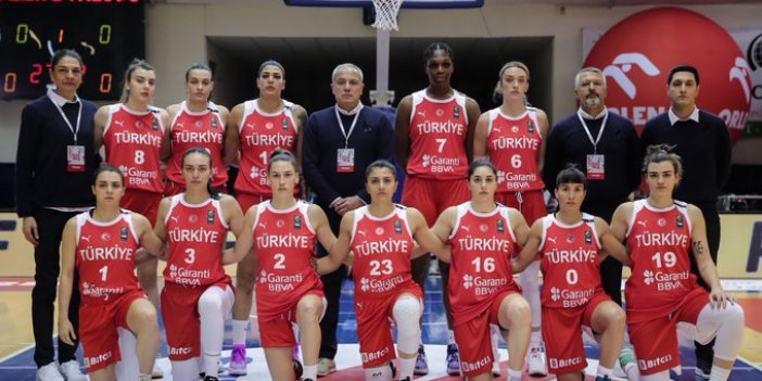 A Milli Kadın Basketbol takımı Arnavutluk karşısında