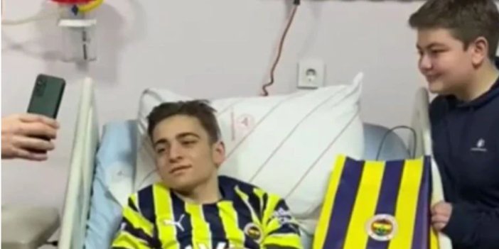 Fenerbahçeli futbolcular Kamilcan ile telefonda konuştu