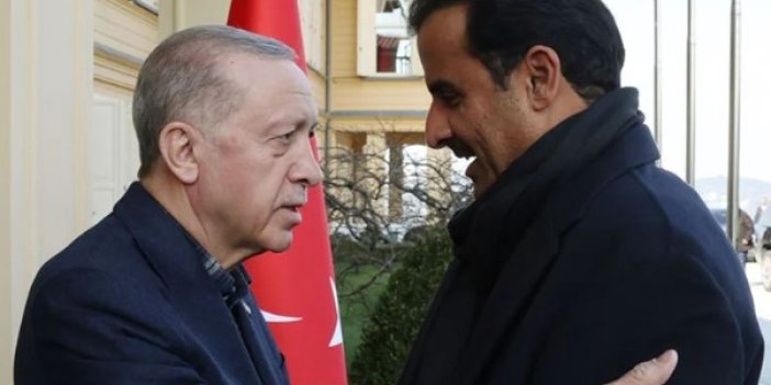 Erdoğan, Katar Emiri Al Sani'yi kabul etti