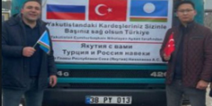 Yakut Türkleri depremzede kardeşlerini unutmadı. 10 Bin kilometre öteden gelen yardım