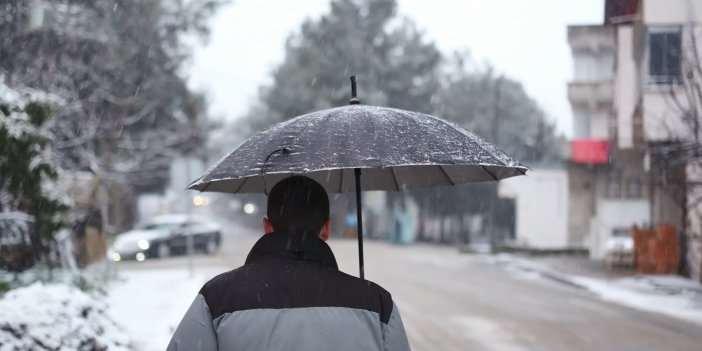 Samsun'da kar yağışı etkili oldu