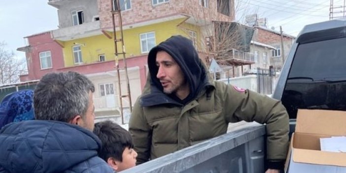 Mehmet Topal deprem bölgesine yardıma gitti