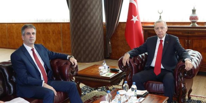 Cumhurbaşkanı Erdoğan, İsrail Dışişleri Bakanı Cohen'i kabul etti