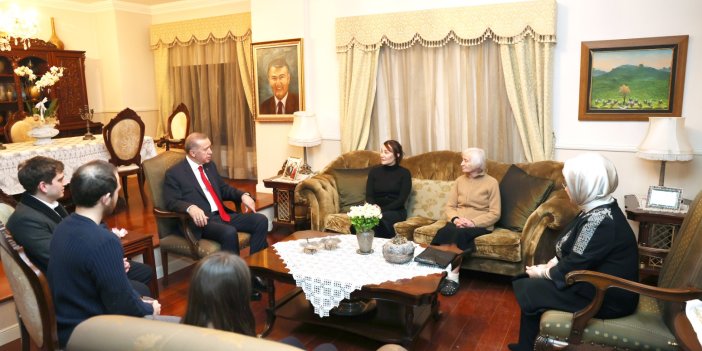 Erdoğan'dan Baykal ailesine taziye ziyareti