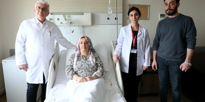 Deprem bölgesinden gelen 17 kişi Samsun'da tedavi görüyor