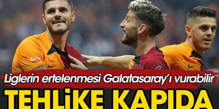 Süper Lige verilen arada Galatasaray'ı bekleyen tehlike ortaya çıktı