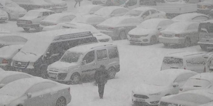 Van'da kar ve sis hayatı olumsuz etkiledi