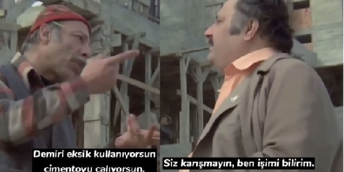 Biri film, biri gerçek. Münir Özkul taa o zaman ifşa etmişti