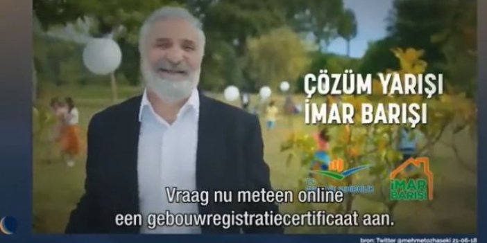 İmar affı reklamı Hollanda’da dalga konusu oldu. 'Arabanızın freni mi bozuk? Başbakana 100 euro vererek yola dönebilirsiniz'