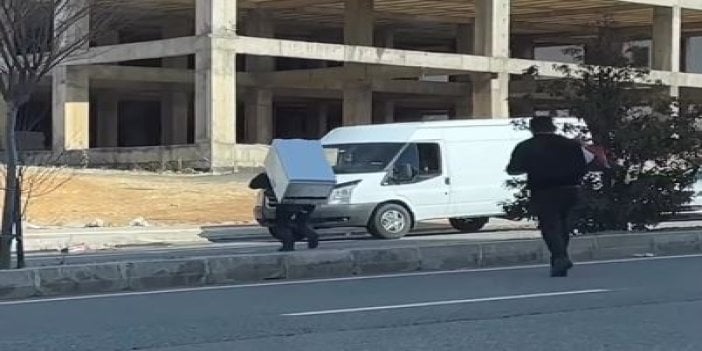 Yağmacılar bisiklet ve çamaşır makinesi çaldı. Bu günler geçer ama bu görüntüler unutulmaz