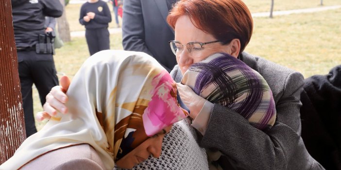 Meral Akşener Diyarbakır'da depremzedelerin dertlerini tek tek dinledi