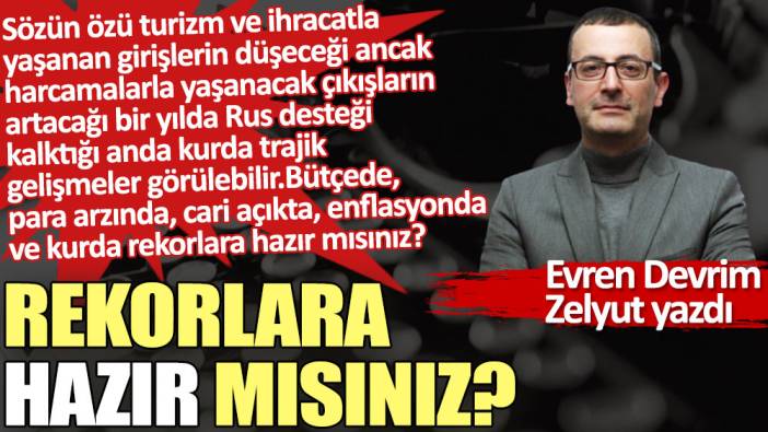 Rekorlara hazır mısınız?