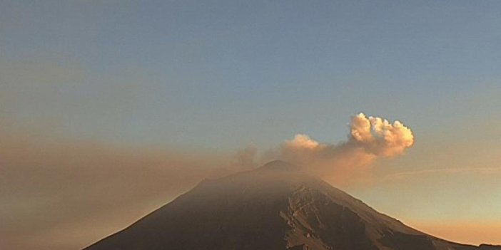 Popocatepetl Yanardağı’nda son 24 saatte 7 patlama