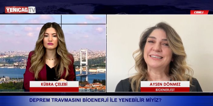 Bioenerjist Aysen Duymaz deprem travmasının nasıl atlatılacağı hakkında bilgiler verdi