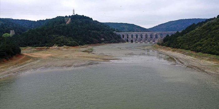 Yetersiz yağışların ardından İstanbul'daki barajların doluluk oranları...