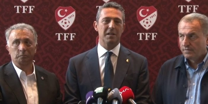 Beşiktaş'tan TFF'ye sürpriz öneri. F.Bahçe ve G.Saray karşı çıktı