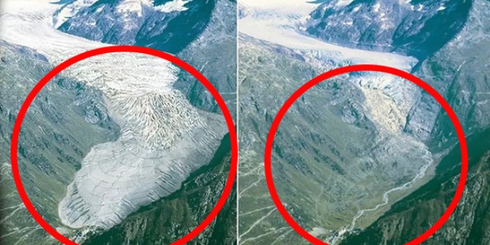 1970’ten bu yana 28 metre eriyen buzullar tüm insanlık için tehdit oluşturuyor