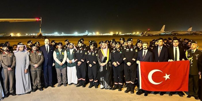 Suudi Arabistan'ın Türkiye’ye gönderdiği arama kurtarma ekibi ülkesine döndü