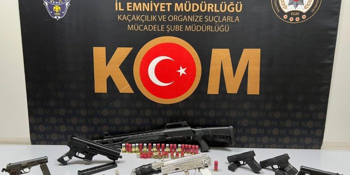 Samsun'da kaçak silah operasyonu: 2 gözaltı
