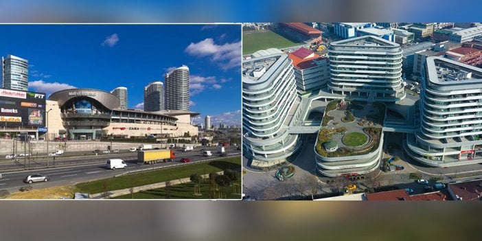 İki talan örneği. Önce 'riskli' ilan edilip sonra ticariye çevrilen alanlara dikilen Real Merter ve Mall of İstanbul'un hikayesi