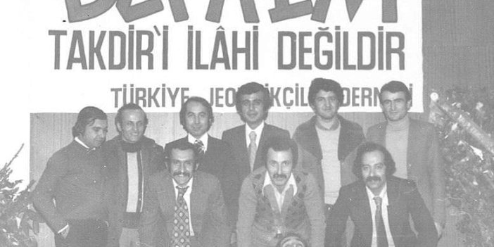 Deprem takdiri ilahi değildir. 1970 Türkiye Jeofizikçiler Derneği toplantısından