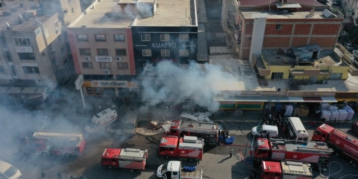 Flaş... Flaş... İzmir'de kozmetik mağazasında yangın çıktı. 2 kişi öldü